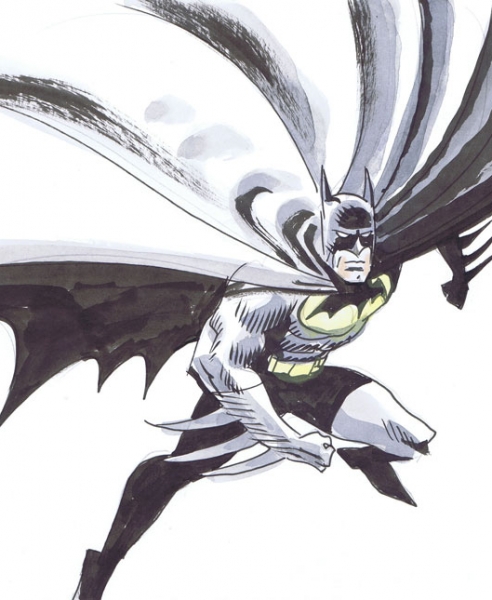 Illustrazione Batman di Jordi Bernet