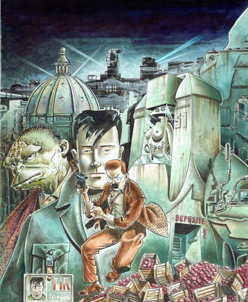 Copertina l’Eternauta 1988 di Rodolfo Torti