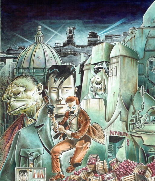 Copertina l’Eternauta 1988 di Rodolfo Torti